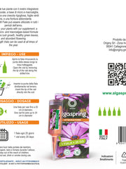 Carica immagine nel visualizzatore galleria, Algaspring Home & Garden – Biostimolante naturale in fiale per piante in vaso e da appartamento a base di microalghe – uso agricolo (10 fiale da 40 ml)
