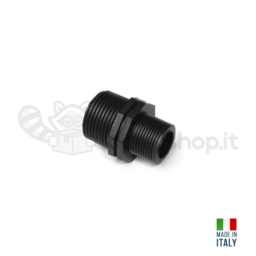 Lotto Da 25 Raccordi Gas In Ferro Nero – 3/4 X Nipplo Chiuso – Filettato Idraulico