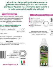 Carica immagine nel visualizzatore galleria, Algaspring Home &amp; Garden – Biostimolante naturale per prato, siepi e piante ornamentali a base di microalghe – azione antistress e rinforzante – uso agricolo (1 litro)

