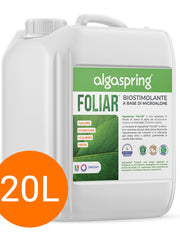Carica immagine nel visualizzatore galleria, Algaspring Foliar - Biostimolante fogliare a base di microalghe - 100% Naturale (20 litri)
