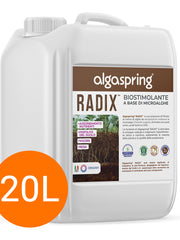 Carica immagine nel visualizzatore galleria, Algaspring Radix – Biostimolante radicale naturale per piante a base di microalghe e acidi umici – uso agricolo (20 litri)
