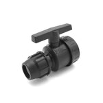 Carica immagine nel visualizzatore galleria, Valvola PN6 a sfera con raccordo a compressione
