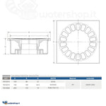 Carica immagine nel visualizzatore galleria, Scarico sifonato
