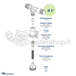 Carica immagine nel visualizzatore galleria, Kit Iniettore Venturi da 2&quot; con accessori
