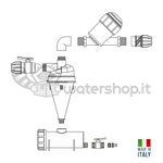 Carica immagine nel visualizzatore galleria, Sistema filtrante 1&quot;
