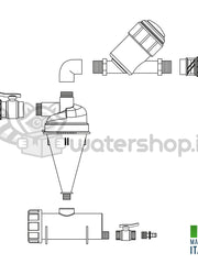 Carica immagine nel visualizzatore galleria, Sistema filtrante 1&quot;
