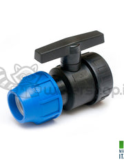 Carica immagine nel visualizzatore galleria, Valvola PN6 a sfera con raccordo a compressione
